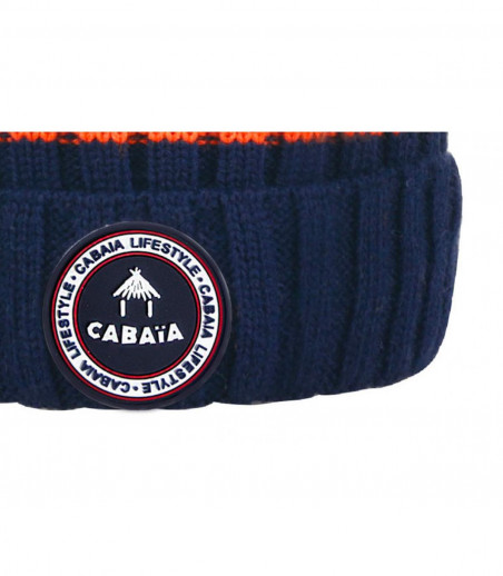 pompon blu a cuffia pompon blu a cuffia